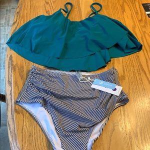 2 piece bathing suit